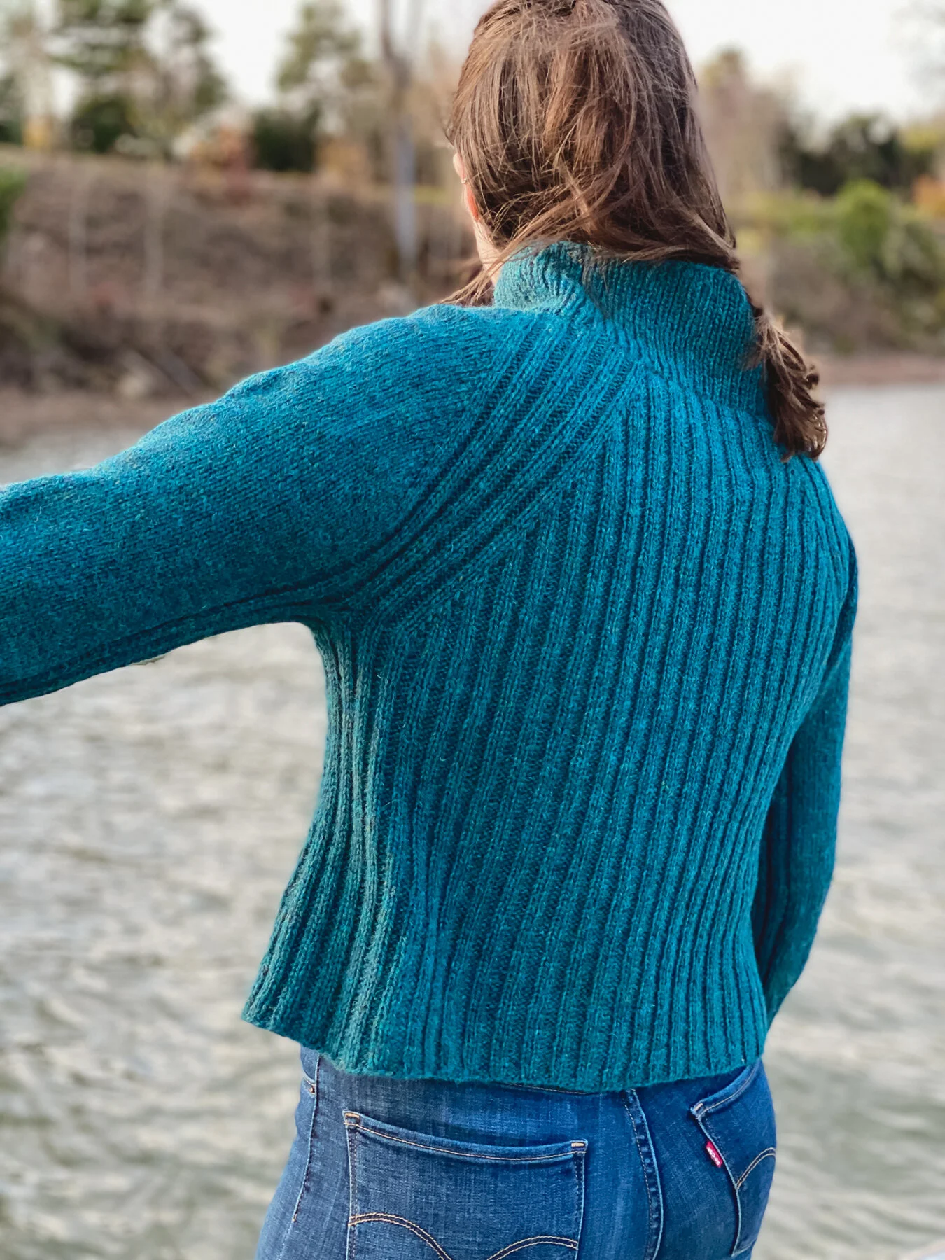 Santiam Canyon Pullover Sweater Knitting Pattern — Knit for the